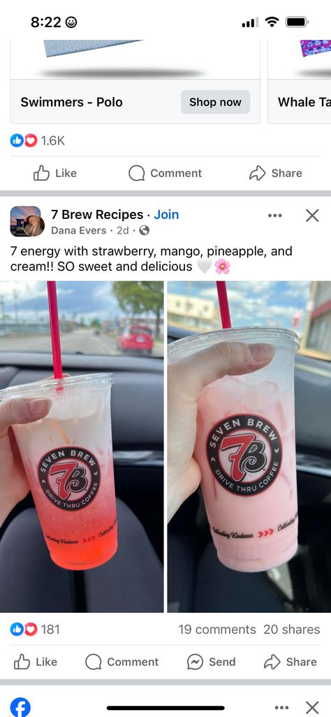 7 Brew Fizz Drinks, 7 Brew Drinks Orders Energy, 7brew Recipes, 7 Brew Drinks Orders, 7brew Drinks, Dunkin Donuts Iced Coffee Recipe, Lemonade Business, Lotus Recipe, Starbies Drinks