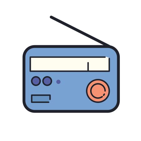 Radio Drawing, Ice Cream Emoji, Radio Icon, Greek Helmet, Html Code, Bubble Style, Monster Face, Web Project, Cute Clipart