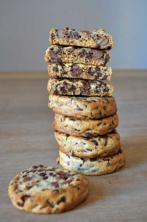 COOKIES Américains – En cuisine avec Péla Biscuits Diététiques, Healthy Food Facts, Cheap Healthy Meals, Cake Factory, Mini Cookies, Lost 100 Pounds, Biscuit Cookies, Batch Cooking, Food Facts