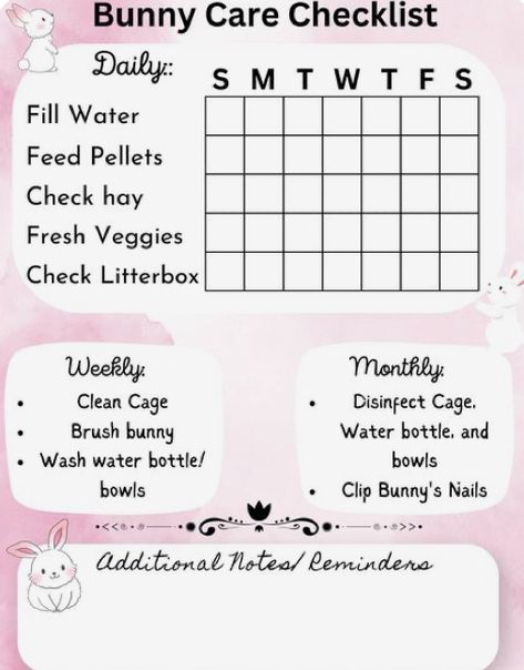 Indoor Rabbit Habitat Bunny Room, Bunny Supplies Organization, Bunny Indoor House Ideas, Bunny Schedule, New Bunny Checklist, Rabbit Essentials List, How To Care For A Bunny, Bunny Essentials List, Bunny Set Up Outdoor