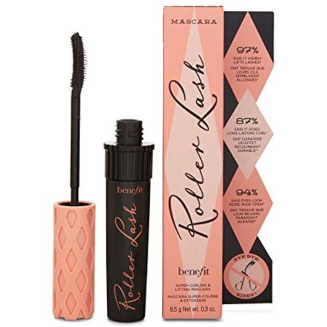 Benefit Benefit roller lash super curling and lifting mascara - black, 0.3oz, 0.3 Ounce *** More info could be found at the image url. (This is an affiliate link) #Makeup Benefit Roller Lash Mascara, Benefit Roller Lash, Roller Curls, Roller Lash Mascara, Roller Lash, Lash Mascara, Long Curls, Black Mascara, Epilator