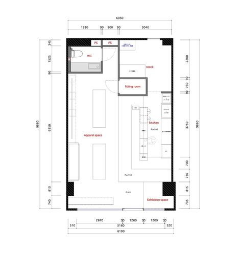 Retail Design Floor Plan, Convience Store Floor Plan, Small Boutique Floor Plan Store Layout, Store Plan Architecture, Boutique Layout Floor Plans, Retail Store Layout Floor Plans, Small Store Layout, Clothing Store Floor Plan Layout, Store Design Drawing