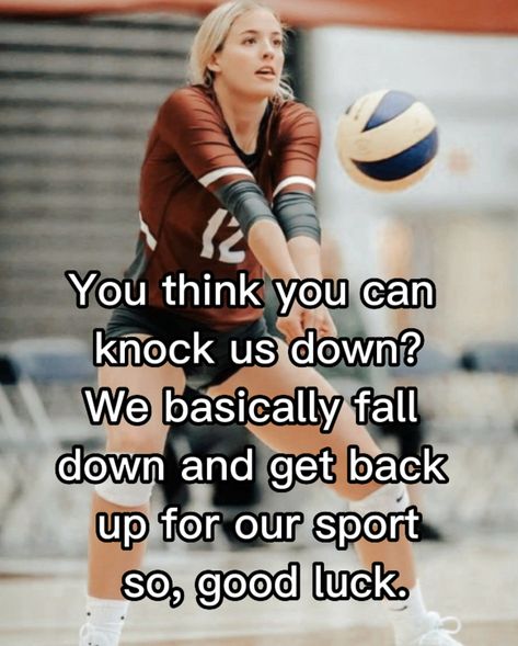 Volleyball Middle Blocker Quotes, Volleyball Love Quotes, Volleyball Facts, Volleyball Quote, Inspirational Volleyball Quotes, Volleyball Quotes Funny, Volleyball Jokes, Volleyball Things, Volleyball Conditioning