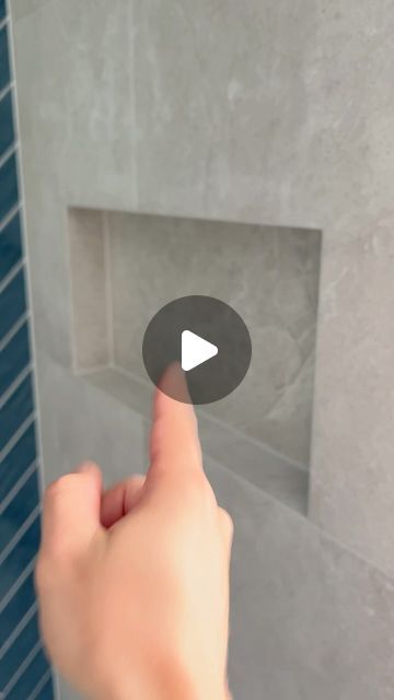 The Bathroom Guide on Instagram: "STEP BY STEP ⬇️

💾 SAVE this for later & FOLLOW for more @bathroomguide_

When installing nib walls, niches, and shelf walls it’s always the highest quality finish when they are built to the hight of a factory edge tile. You can finish these of nicely with either aluminium trim or mitred edges as shown in this video. 

To achieve this perfect finish you need to get your carpenters and tilers to work together on the height and placement of the frame. 

This is always the most crucial part as once it is built, sheeted and waterproof, there is no going back. 

So communication is key 🔑 

✅ Get your carpenter and tiler in the same room and have your tiler work out the tile layout to maximise the largest tiles possible around the room. 

✅ Have your tiler mar Recessed Tile Shower Shelf, No Tiles Bathroom Ideas, Shower Niche Height From Floor, Diy Shower Niche Built Ins, Shower Niche Edge Trim, Bathroom With Niche Ideas, No Tiles Bathroom, Small Bathroom Niche Ideas, Nib Walls In Bathrooms