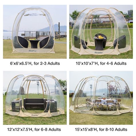 Clear Bubble Tent, Igloo Tent, Cold Weather Tents, 10 Person Tent, Pvc Roofing, Screen Tent, Winter Tent, Pop Up Gazebo, Clear Tent