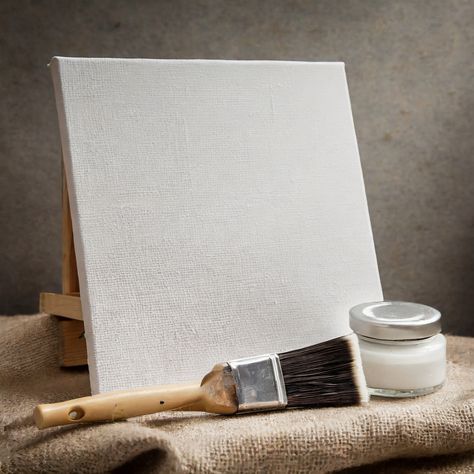 Do you Need to Prime a Canvas for Acrylics? •Art Instruction Blog Canvas Preparation Acrylic Paintings, Cool Art Projects, Acrylic Painting Tutorials, Using Acrylic Paint, Art Instructions, Painting Tutorials, Fun Art, Painting Class, Canvas Board