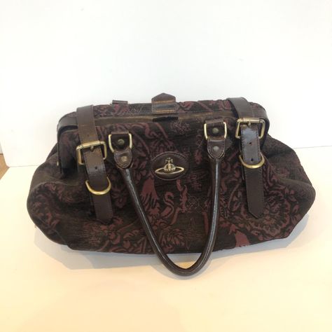 Vivienne Westwood carpet texture carry bag Mary... - Depop Vintage Vivienne Westwood Bag, Mary Poppins Bag, Vivienne Westwood Purse, Vivienne Westwood Bag, Poppins Bag, Vintage Vivienne Westwood, Vivienne Westwood Bags, Hogwarts Dr, Serious Skin Care