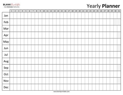 Yearly Planner Template, Planner Template Free, Printable Calendar Design, Planner Template Printable, Excel Spreadsheets Templates, Calendar Designs, Daily Schedule Template, Study Planner Printable, Book Reading Journal