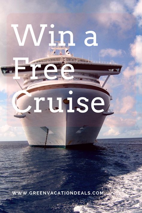 Win a free cruise worth $2,500. Great way to get a free vacation or travel on a budget. Solo Vacation, Travel On A Budget, Cheap Cruises, Win A Trip, Free Vacations, Cruise Vacation, Vacation Ideas, Solo Travel, Time Travel