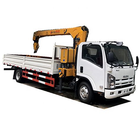 ISUZU elf 5ton truck with crane Crane Truck, Truck Mounted Crane, Truck Cargo, Fuel Truck, Structure And Function, Air Brake, Truck Cranes, Garbage Truck, Hydraulic Systems