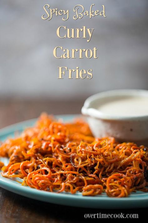 Roasted Carrot Fries, Carrot Fries, Roasted Carrot, Shredded Carrots, Paleo Cookies, Spiralizer Recipes, Eat Cookies, Carrot Recipes, Pumpkin Soup