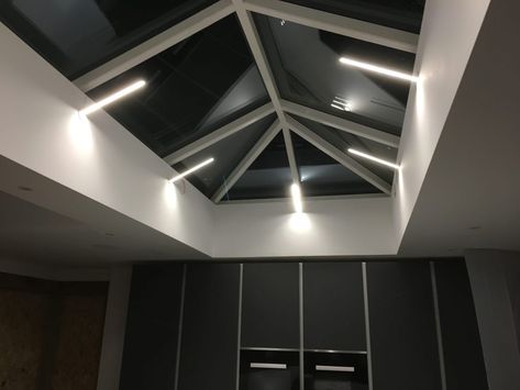 Roof Lantern Lighting, Lantern Roof Light, Kitchen Flips, Kitchen Orangery, Flat Roof Extension, Lantern Lighting, Large Lantern, Kitchen Diner Extension, Roof Extension