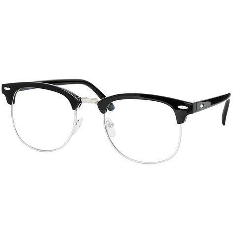 Clubmaster Glasses, Woody Hayes, Designer Eye Glasses, Black Rimmed Glasses, Costume Glasses, Horn Rimmed Glasses, Glasses Frames Trendy, Glasses Inspiration, Clear Glasses Frames