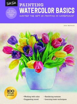 Painting: Watercolor Basics | Deb Watson | 9781633227897 | NetGalley Watercolor Basics, Dramatic Background, Art Of Painting, Step By Step Watercolor, Creating Texture, Aspiring Artist, Step By Step Painting, Painted Books, Art Instructions