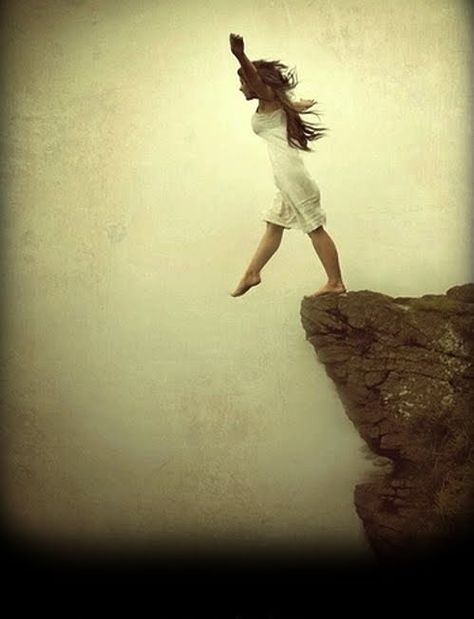 Hi friends! I’m taking a leap of faith. I’m not on Facebook anymore. And I’m SO excited!!  I feel like a weight has been lifted.  I will no longer have a personal or a cake business page there.  I’m not sure what’s in store for me down the road and if I’ll ever be back … Standing On The Edge, Cliff Edge, Blithe Spirit, Leap Of Faith, Girl Falling, Art Therapy, On The Edge, Black Bird, Medium Art