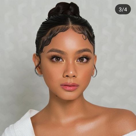 Filipina Makeup, Graduation Look Makeup, Filipino Makeup, Ylona Garcia, Tan Skin Makeup, Prom Makeup Look, Makeup Look Ideas, Wedding Guest Makeup, Light Makeup Looks