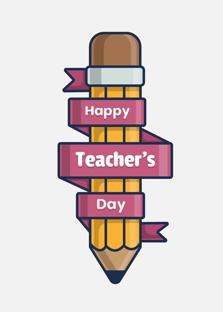 Illustration icon with happy teachers da... | Premium Vector #Freepik #vector #background #school #heart #book Happy Teachers Day Drawing Ideas, Happy Teachers Day Ideas, Teachers Day Activities, Teacher Art Drawing, Drawing For Teachers Day, Happy Teachers Day Card Ideas, Happy Teachers Day Drawing, Teachers Drawing, Ucapan Hari Guru