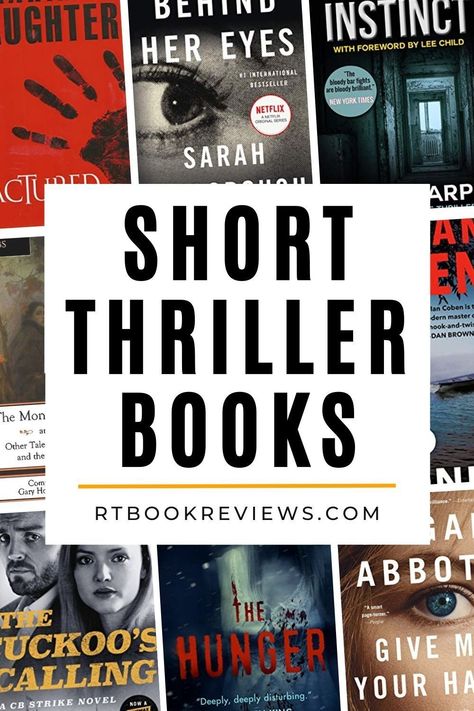 Looking for books with suspense, excitement, & thrills, but don't have a lot of time? Look no further than these short thriller books to read! Tap to see the 23 best thriller books that are short but deliver thrills & a rush of adrenaline! #bestthrillerbooks #shortbookstoread #bestbookstoread Best Thriller Novels, Thriller Books To Read, Best Thriller Books, Good Thriller Books, Best Mystery Books, Thriller Novels, Short Novels, Suspense Novel, Suspense Books