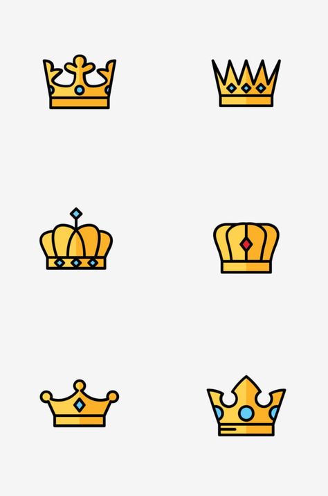 prototype cartoon simple crown Queen Crown Drawing, Golden Crown Png, Crown Doodle, Crown Cartoon, Crown Simple, Cartoon Crown, Crown Clipart, Simple Crown, Crown Png