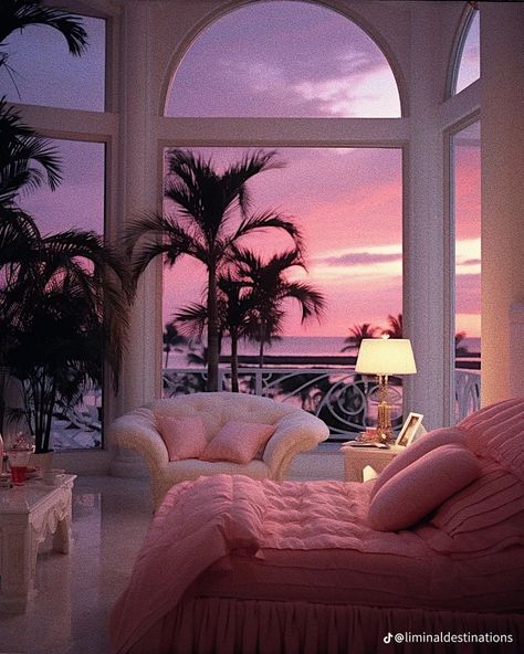 80s Miami Aesthetic Bedroom, 80s Mansion, 80s Penthouse, Miami Chic, 90s Interior, 80s Interior Design, 80s House, 80s Art Deco, 80s Home