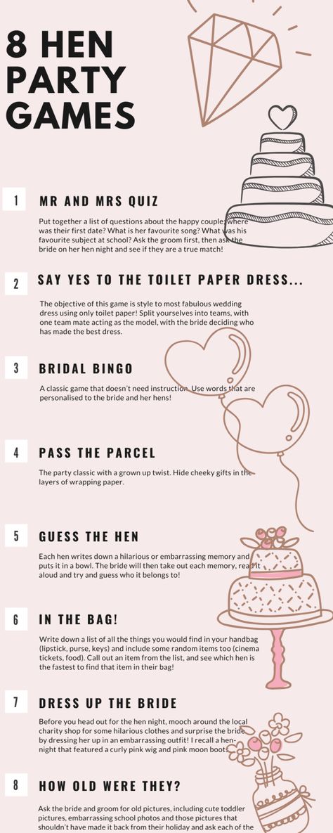 Plan the perfect hen or bachelorette party with these fabulous fun hen party games ideas. Perfect for a DIY hen party where your trying to entertain mixed age groups. #henparty #bacheloretteparty #henpartyideas #bacheloretteideas #weddingplanning #weddingtips #henpartygames #weddingideas #diyhenparty #diywedding Hen Party Ideas Activities, Bachelorette Party Games Diy, Hen Night Games, Glamping Bachelorette Party, Party Games Ideas, Bachelorette Party Activities, Hen Night Ideas, Pink Bachelorette Party, Pink Bachelorette