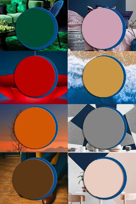 Top Color Trends 2024 starting from Pantone Color of the Year Color Of The Year 2023 Pantone, 2023 Paint Color Trends, Teal Bedroom Decor, Classic Blue Pantone, Pantone 2020, 2023 Color, Orange Wall Art, Color Trends Fashion, Blue Palette