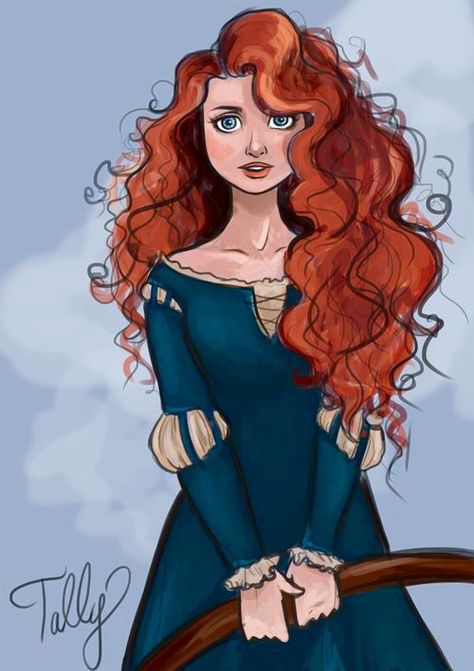 Merida Prenses Merida, Princess Merida, Disney Brave, Merida Brave, Images Disney, Karakter Disney, Pinturas Disney, Disney Princess Art, Princess Art