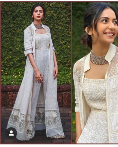 Feb 17, 2019 - It can sometimes feel like a long time to manifest the lifestyle of your dreams. I've compiled together the 7 Day Law of Attraction Guide! Indowestern Indian Outfits, Western Wear For Indian Wedding, Palazzo With Shrug Wedding, Western Shrug And Palazzo, Dresses To Wear To A Farewell Party, Lehanga Designs With Shrug, Farewell Outfits For Girls Indian, Lehnga Shrug Dress, Dress With Shrug Western