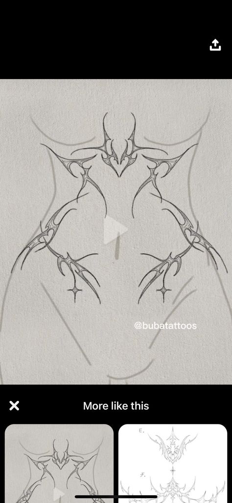 Tattoos For Lower Stomach, Succubus Stomach Tattoo, Arm Template For Tattoo Design, Goth Womb Tattoo, Back Wrap Tattoos For Women, Thigh To Side Tattoo, Wings Chest Tattoo Female, Thigh Tattoos Women Template, Stomach Tattoo Outline