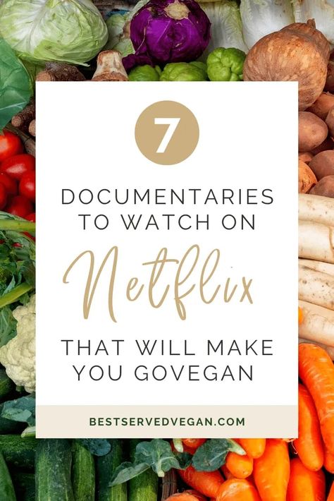 Whether you're a meat-eater, considering veganism, or already vegan, you NEED to watch these vegan documentaries on Netflix! The documentaries that include "Cowspiracy" and "What the Health" dive into animal agriculture, factory farming, animal cruelty, and the environmental impact of veganism. These are also great to watch if you are a beginner vegan or new to being plant-based as they provide a ton of insight and information. Good Documentaries To Watch, Beginner Vegan, Vegan Documentaries, Vegan Facts, Meat Eater, Vegan Vibes, Environmental Movement, Animal Agriculture, Vegan Athletes