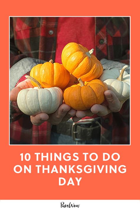 undefined family,thanksgiving,things-to-do Things To Do On Thanksgiving, Pumpkin Hunt, Interesting Things To Do, Holiday Parades, Eggnog Recipe, Thanksgiving Day Parade, Family Feast, Thanksgiving Traditions, Turkey Dinner