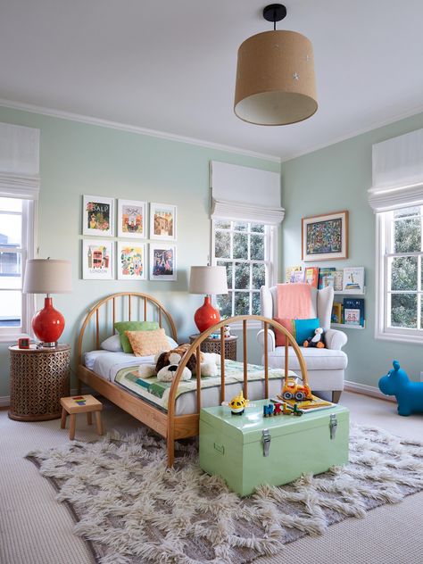 Light Green Bedroom Gen Z Bedroom, Decorate With Green, Green Playroom, Light Green Rooms, Girls Bedroom Green, Green Kids Rooms, Green Boys Room, Green Girls Rooms, Light Green Bedrooms