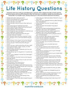 Family History Questions, Family History Printables, Family History Projects, History Questions, Family History Book, Journal Questions, Memoir Writing, Grandparenting, Family Tree Genealogy