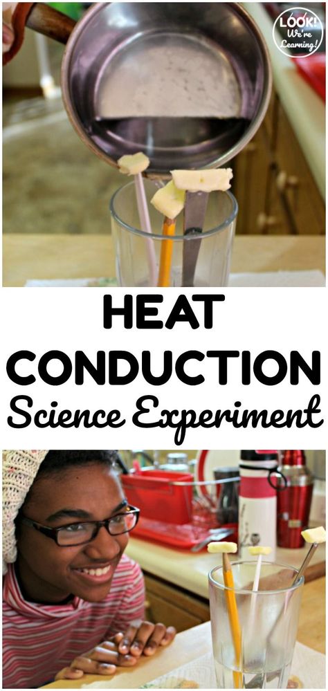 Thermal Energy Experiments, Heat Energy Activities, Heat Transfer Activities, Heat Transfer Science, Rwby Neo, Experiment For Kids, 7th Grade Science, Energy Activities, Science Club