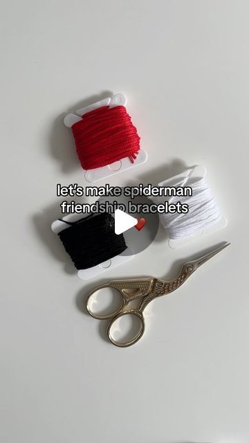 Ella🐚🌊 ( UK Based ) on Instagram: "Tag a spiderman fan in the comments🕸️❤️  pattern: 56567 on bracelet book📖  #spiderman #spidermanbracelet #marvel  #friendshipbracelet #explorepage #peterparker #gwenstacy #milesmorales #smallbusiness #smallbiz" Spiderman Bracelet Pattern, Spiderman Gift Ideas, Spiderman Bracelet, Spiderman Gifts, Peter Parker, Bracelet Patterns, Bracelet Making, Friendship Bracelets, Spiderman