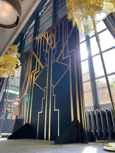 Great Gatsby Themed Party Great Gatsby Stage Design, Gatsby Event Decor, 1920 Decor, Great Gatsby Party Decorations, Alumni Homecoming, Gatsby Decorations, Hollywood Knights, Gatsby Event, Abundance Images