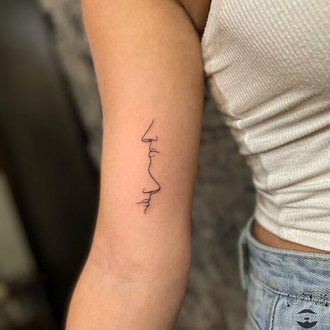 46 Sister Tattoos That Will Warm Your Heart | Are you thinking about getting some sibling ink? Take a look at these sister tattoos to find the right style of design for you. Lifestyle Sister Outline Tattoo, Oldest Sister Tattoo, Promise Keeper Tattoo, My Sisters Keeper Tattoo, Sister Keeper, My Sisters Keeper, Lighthouse Tattoo, Matching Sister Tattoos, Sister Tattoo