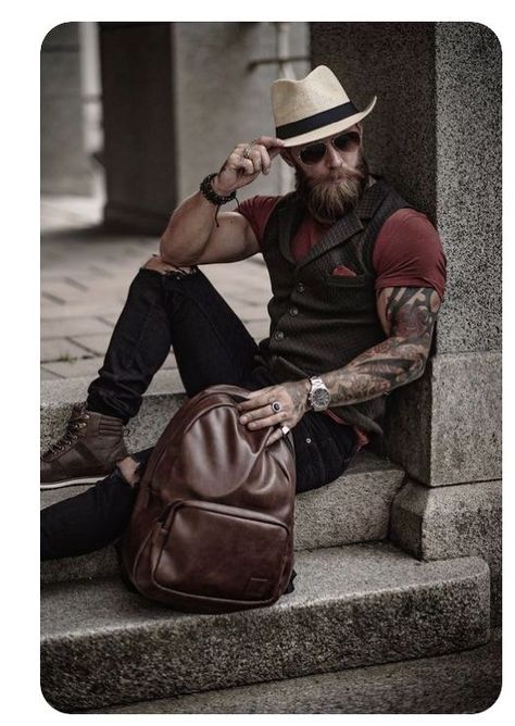 Dapper Fashion, Looks Adidas, Mode Swag, Mens Vest Fashion, Hipster Beard, Fashion Vest, Style Masculin, Mode Costume, Swedish Fashion