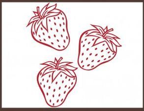 Strawberries Summer Sweet Vinyl Decal Home Wall  Art Quote Strawberry Drawing, Sticker Inspiration, Strawberry Tattoo, Kitchen Cute, Poke Tattoo, Wall Home Decor, Tattoo Flash Art, Arte Inspo, Wall Quotes Decals