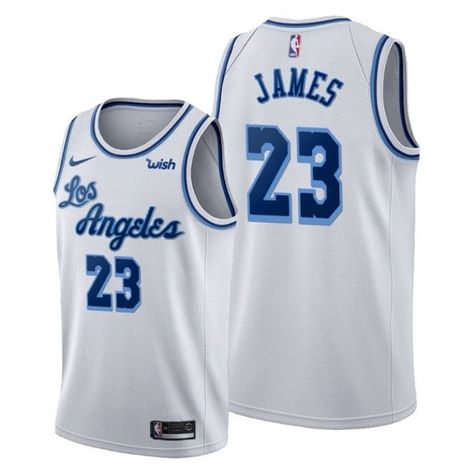 LeBron James Los Angeles Lakers 201920 Classic Edition White Jersey Check more at https://makedtee.com/product/lebron-james-los-angeles-lakers-201920-classic-edition-white-jersey/ Lebron Jersey, La Lakers Jersey, Summer Camp Packing, Lakers Jersey, Drip Fits, Basketball Uniforms, Atlanta Hawks, White Jersey, Los Angeles Lakers