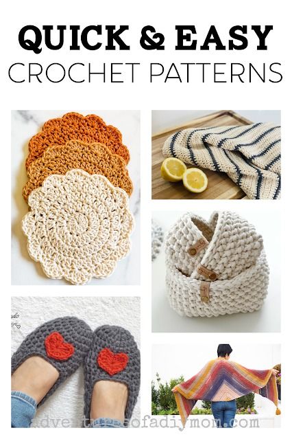 Looking for a quick and easy crochet project? This list has the BEST simple crochet projects to make. Single Color Crochet Projects, Last Minute Crochet Gifts, Simple Crochet Projects, Quick And Easy Crochet Projects, Crochet Presents, Crochet Craft Fair, Quick Crochet Gifts, Simple Scarf Crochet Pattern, Easy Beginner Crochet Patterns