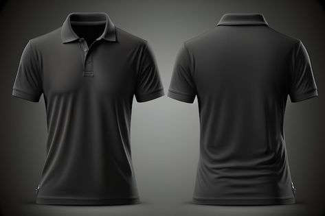 Photo blank polo t shirt for men templat... | Premium Photo #Freepik #photo #long-shirt #man-mockup #shirt #t-shirt Polo Shirt Mockup, Mockup Camisa, Black Polo T Shirt, Polo Shirt Outfit Men, Relationship Diagram, Mock Up T Shirt, Polo T Shirts For Men, Kaos Polo, Men's Denim Style