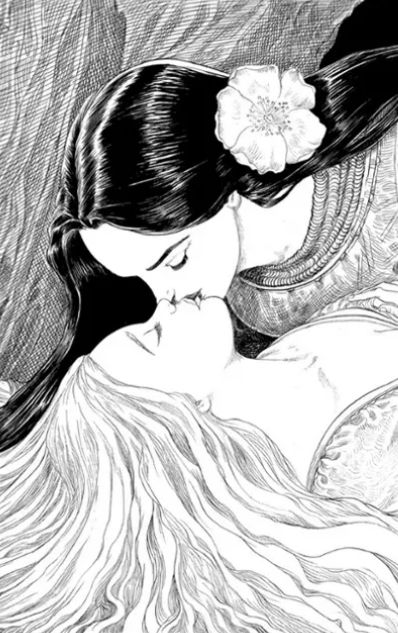 Chris Riddell Illustration, Chris Riddell, Goth Girl