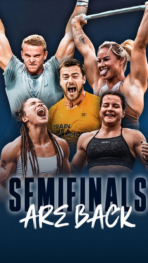 Get ready for the best part of the year. Don't miss 2023 CrossFit Games Semifinals season. Watch the latest hype video from 2022. Crossfit Inspiration, Foto Top, Crossfit Games, Sports Design, Crossfit, Sports