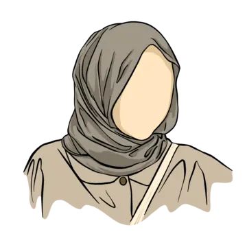 Avatar Hijab Girl, Muslim Girl Drawing, Muslim Girl Cartoon, Hijab Girl Drawing, Muslim Logo, Muslim Illustration, Hijab Illustration, Muslimah Illustration, Hijab Logo