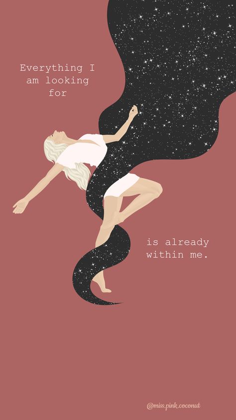 Universe Goddess, Celestial Illustration, Galaxy Illustration, Empowering Art, Quote Illustration, Everything I Am, Crystal Aesthetic, Motiverende Quotes, I Am Looking