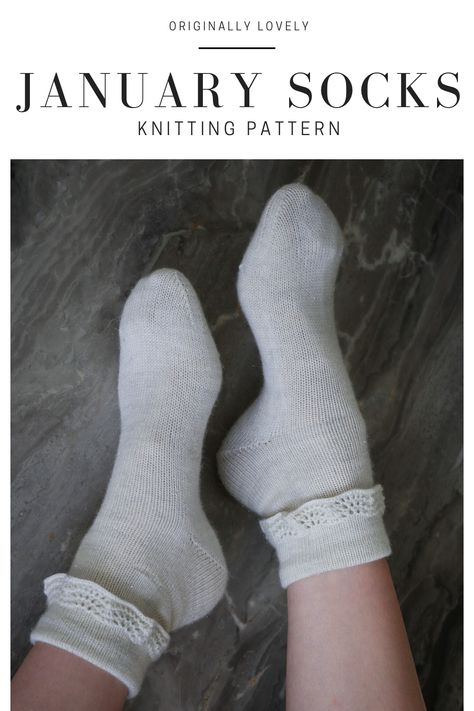 Vintage Sock Knitting Patterns, Knit Lace Socks Pattern, Wool Socks Knitting Pattern, Simple Socks Knitting Pattern, Knit Ruffle Socks Pattern, Knit Socks Beginner, Knit Tights Pattern, Ankle Sock Knitting Patterns, Cute Knitted Socks