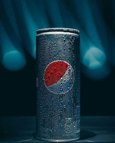 Pepsi Can, Pepsi Vintage, Commercial Photography Product, Coca Cola Drink, Can Drink, Pepsi Cola, Mouth Watering Food, Cold Drink, Soft Drinks