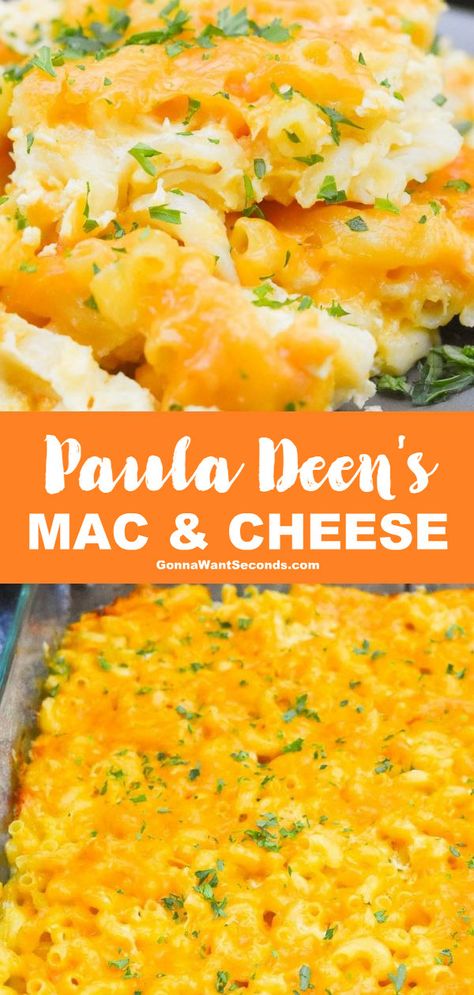 Baked Mac And Cheese Paula Deen, Baked Mac And Cheese Recipe Southern Paula Dean, Paula Deen Mac And Cheese Recipe, Paula Dean Mac And Cheese Baked, Paula Dean Mac And Cheese Recipe, Mac And Cheese Main Dish, Paula Deen Baked Mac And Cheese, Paula Deens Macaroni And Cheese, Paula Deans Mac And Cheese Recipe