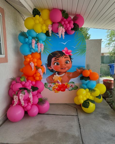 July first event successful 🐔 #partydecorations #saltlakevitypartydecor #moanaparty #moanabirthdayparty🌺🌊🎉 #moanabirthpartyutah Moana Themed Party Decorations, Moana Decorations Party, Moana Themed Birthday Party Decorations, Moana Birthday Party Ideas Decoration, Moana Birthday Theme, Moana 1st Birthday, Moana Decor, Moana First Birthday Party, Baby Moana Birthday Party